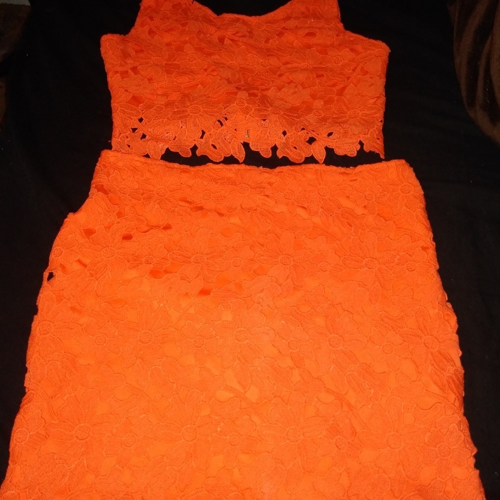 2 piece skirt set